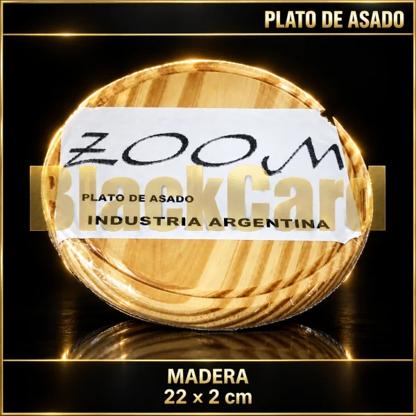 PLATO DE ASADO MADERA 22X2CM