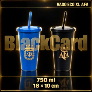 VASO ECO XL SORBETE AFA OFICIAL 750ML 18X10CM