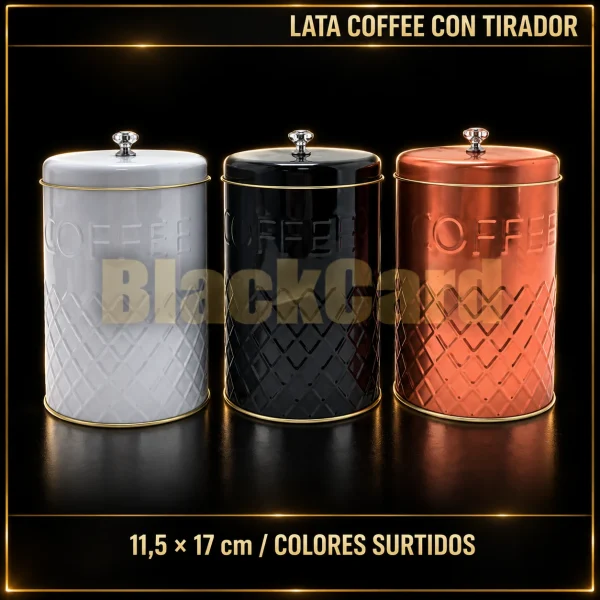 LATA C/TIRADOR 11.5X17CM COFFE SURTIDO - Imagen 2