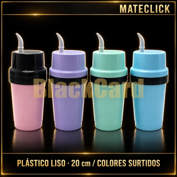MATECLICK PLASTICO LISO 20CM - Imagen 2