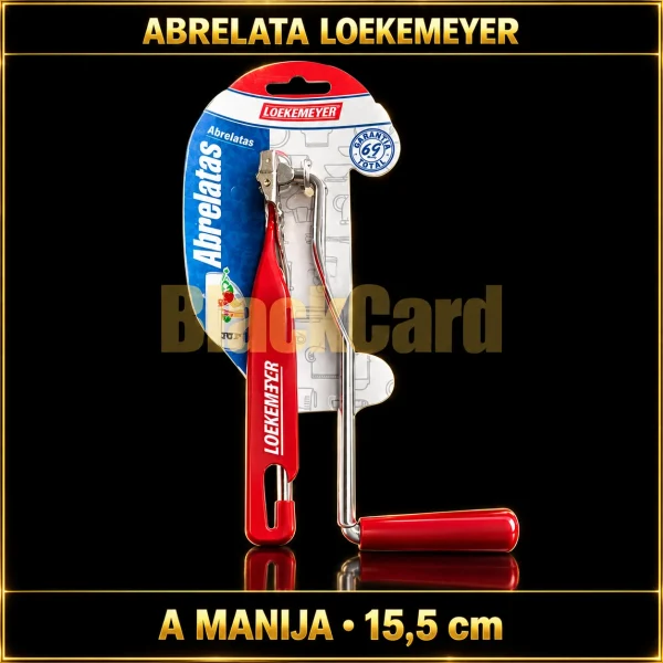 ABRELATA A MANIJA ACERO INOXIDABLE 15.5CM LOEKEMEYER
