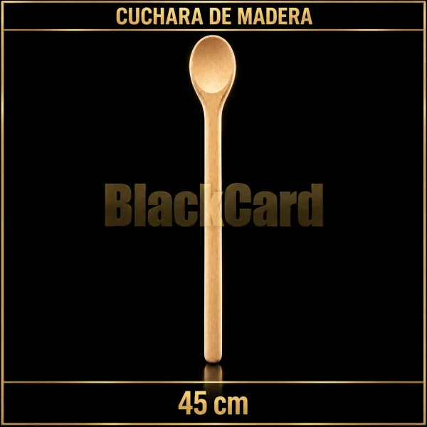 CUCHARA MADERA 45CM
