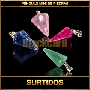 PENDULO MINI DE PIEDRAS SURTIDOS