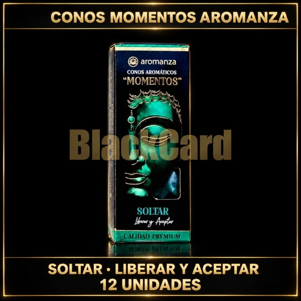 CONOS MOMENTOS X 12 UNID. AROMANZA (SOLTAR-LIBERAR Y ACEPTAR)