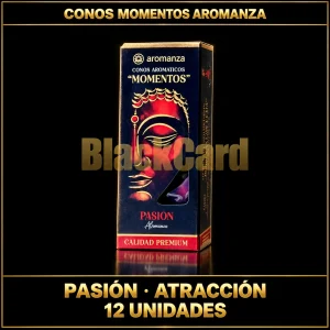 CONOS MOMENTOS X 12 UNID. AROMANZA (PASION-ATRACCION)