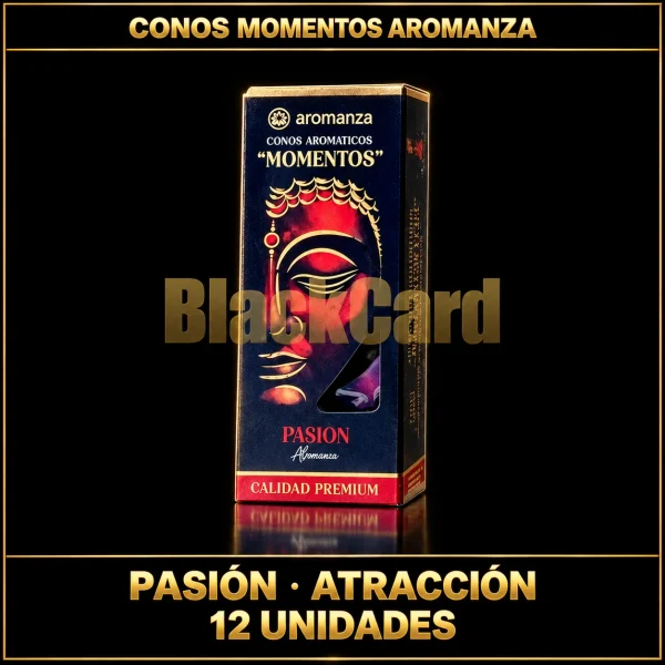 CONOS MOMENTOS X 12 UNID. AROMANZA (PASION-ATRACCION)