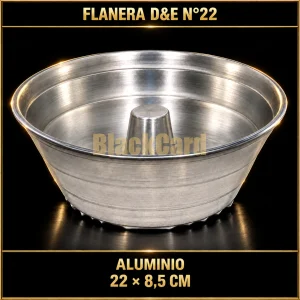 FLANERA ALUMINIO D&E Nº22 22X8.5CM
