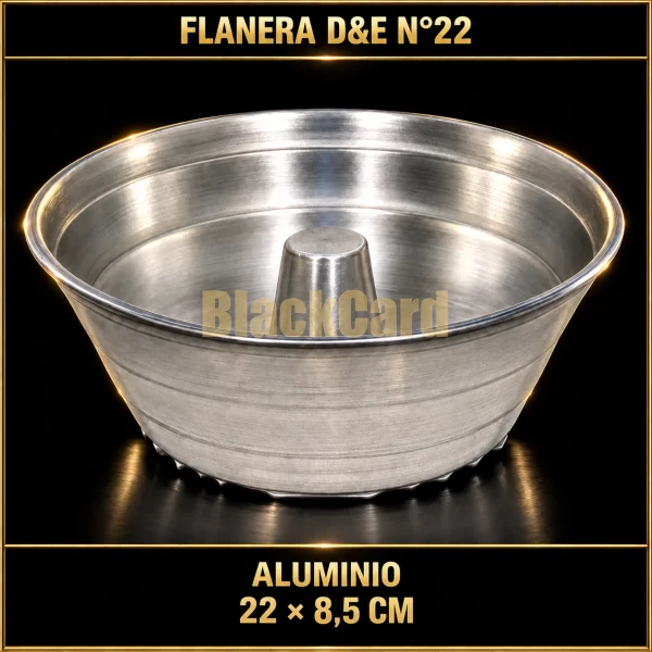 FLANERA ALUMINIO D&E Nº22 22X8.5CM