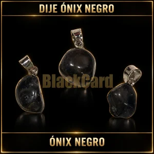DIJE ONIX NEGRO