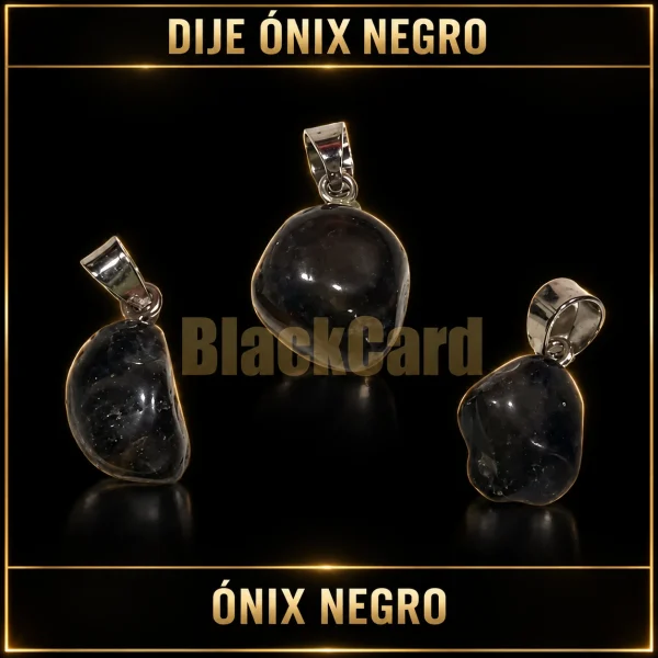DIJE ONIX NEGRO
