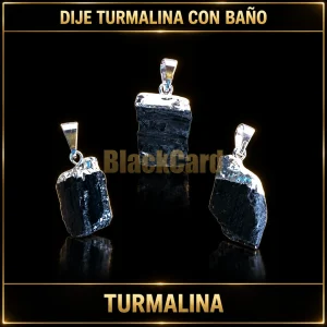 DIJE TURMALINA CON BAÑO