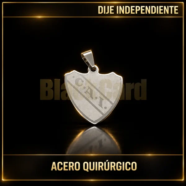 DIJE INDEPENDIENTE (A.Q) — vista principal sobre fondo negro con detalles dorados