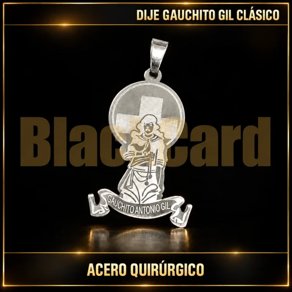 DIJE GAUCHITO GIL CLÁSICO (A.Q.) — vista adicional
