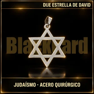 DIJE ESTRELLA DE DAVID - JUDAÍSMO (A.Q.)