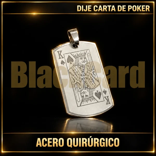 DIJE CARTA DE POKER (A.Q.)