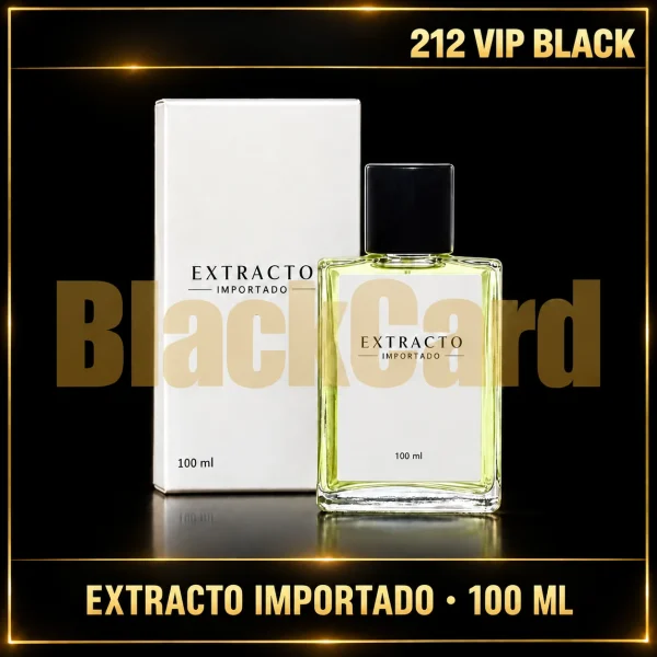 EXTRACTO IMPORTADO - 212 VIP BLACK 100 ML