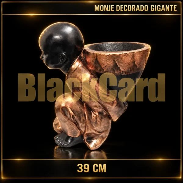MONJE DECORADO GIGANTE 39CM