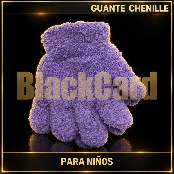 GUANTE CHENILLE PARA NIÑO