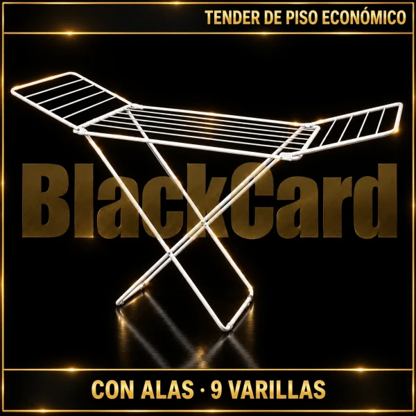 TENDER DE PISO CON ALAS ECONÓMICO (9 VARILLAS)