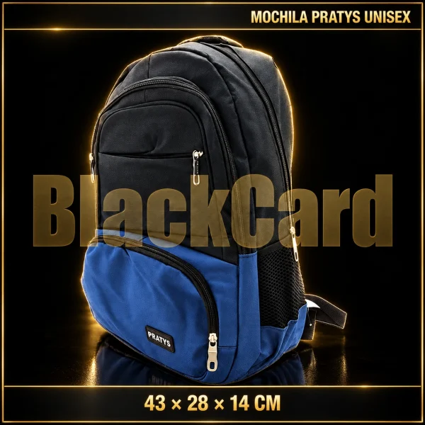 MOCHILA PRATYS UNISEX 43X28X14CM