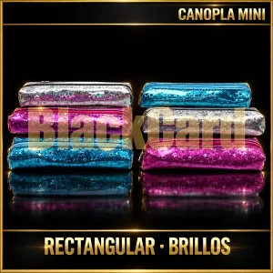 CANOPLA MINI RECTANGULAR BRILLOS