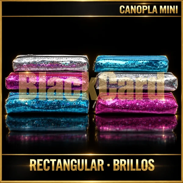 CANOPLA MINI RECTANGULAR BRILLOS