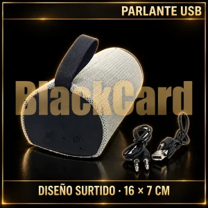 PARLANTE USB + DISEÑO SURTIDO 16X7CM