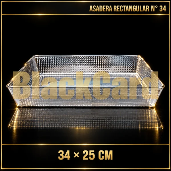 ASADERA RECTANGULAR Nº34 (34X25CM)