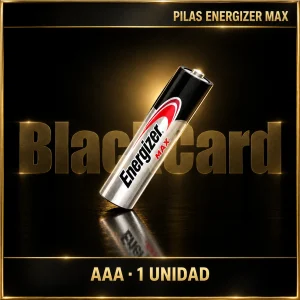 PILAS AAA x 1 UND ENERGIZER MAX