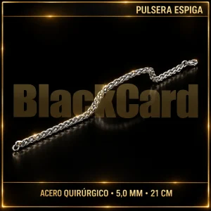 PULSERA ESPIGA (5.0MM - 21CM) (A.Q)