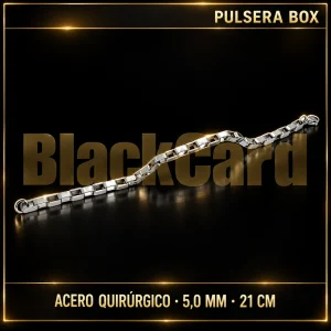 PULSERA BOX (5.0MM - 21CM) (A.Q)