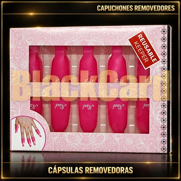 CAPUCHONES CÁPSULAS REMOVEDORAS