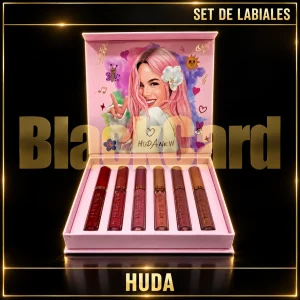 SET DE LABIALES HUDA
