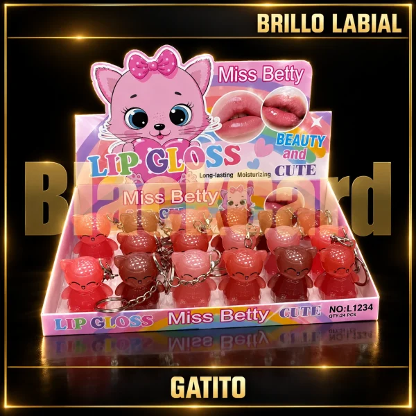 BRILLO LABIAL GATITO