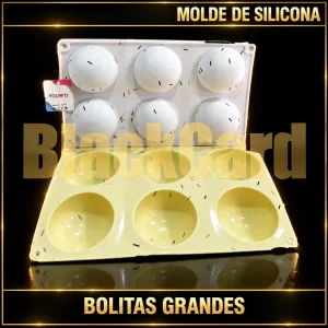 MOLDE SILICONA BOLITAS GRANDES