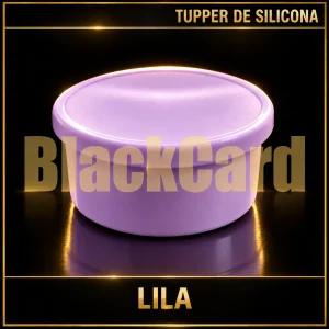 TUPPER DE SILICONA LILA
