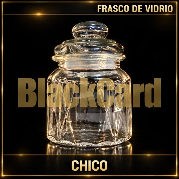 FRASCO DE VIDRIO CHICO