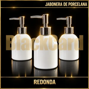 JABONERA PORCELANA REDONDA