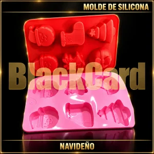 MOLDE SILICONA NAVIDEÑO