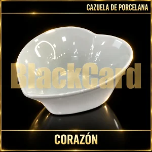CAZUELA PORCELANA CORAZON
