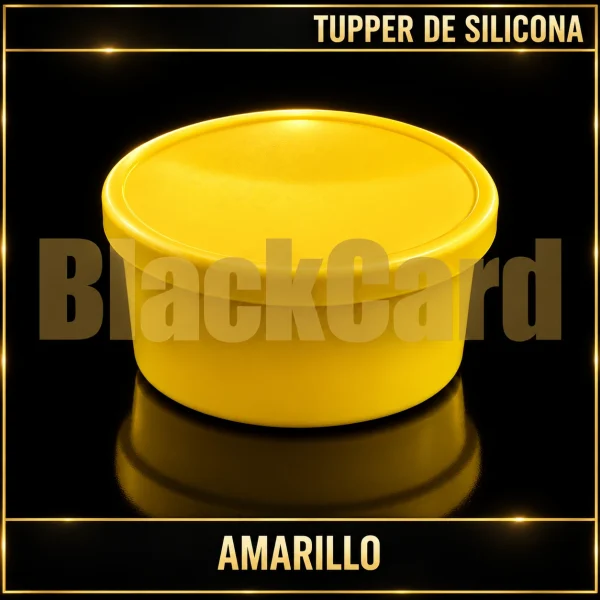 TUPPER DE SILICONA AMARILLO