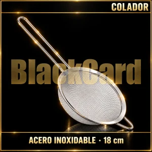 COLADOR ACERO INOXIDABLE 18CM