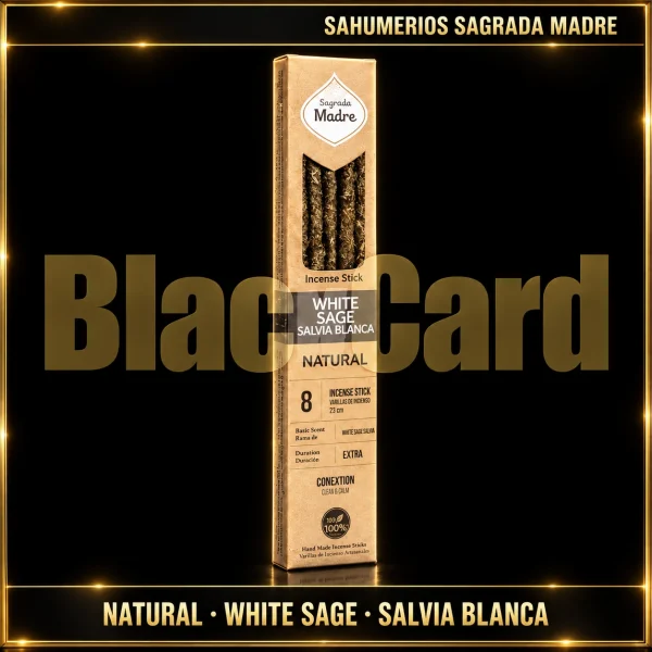 SAHUMERIOS SAGRADA MADRE NATURAL – WHITE SAGE SALVIA BLANCA