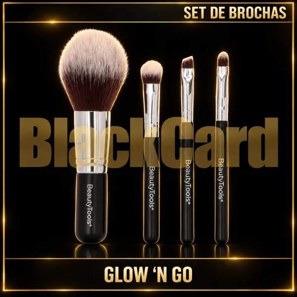 SET DE BROCHAS GLOW ' N GO