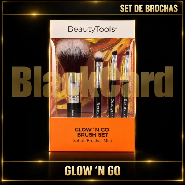 SET DE BROCHAS GLOW ' N GO