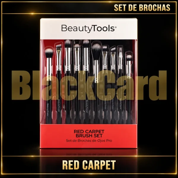 SET DE BROCHAS RED CARPET