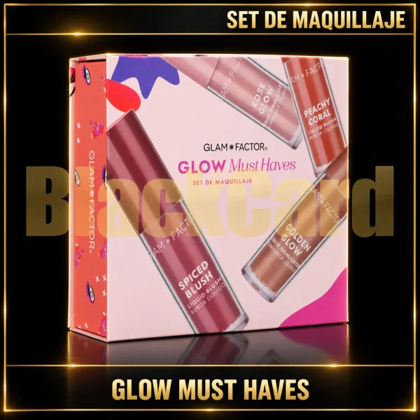 SET DE MAQUILAJE GLOW MUST HAVES