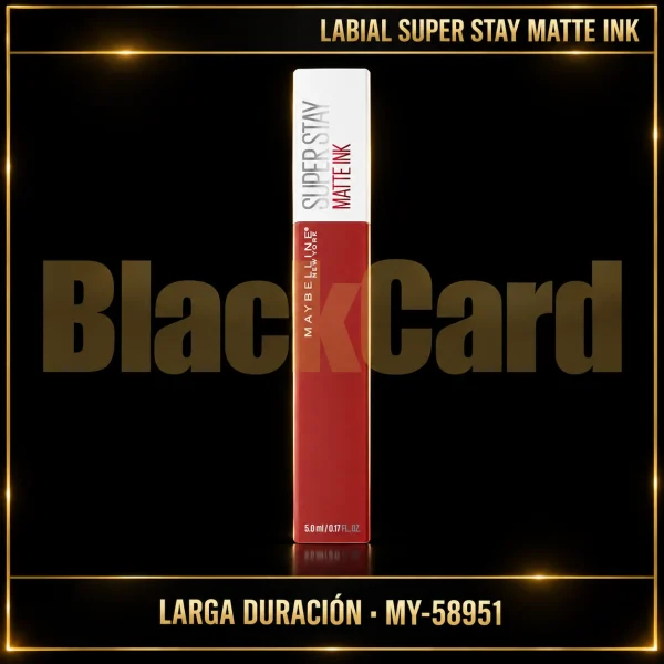 LABIAL LARGA DURACIÓN SUPERSTAY MATTE INK (MY-58951)