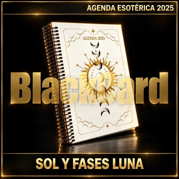 AGENDA ESOTERICA 2025 SOL Y FASES LUNA