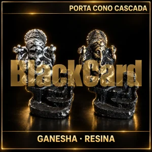 PORTA CONO CASCADA GANESHA (RESINA)